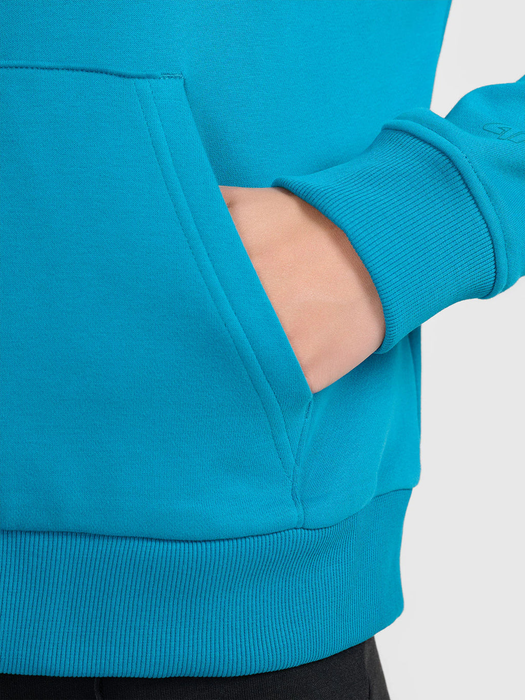 Bluza dresowa rozpinana z kapturem damska