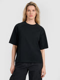 T-shirt oversize gładki damski