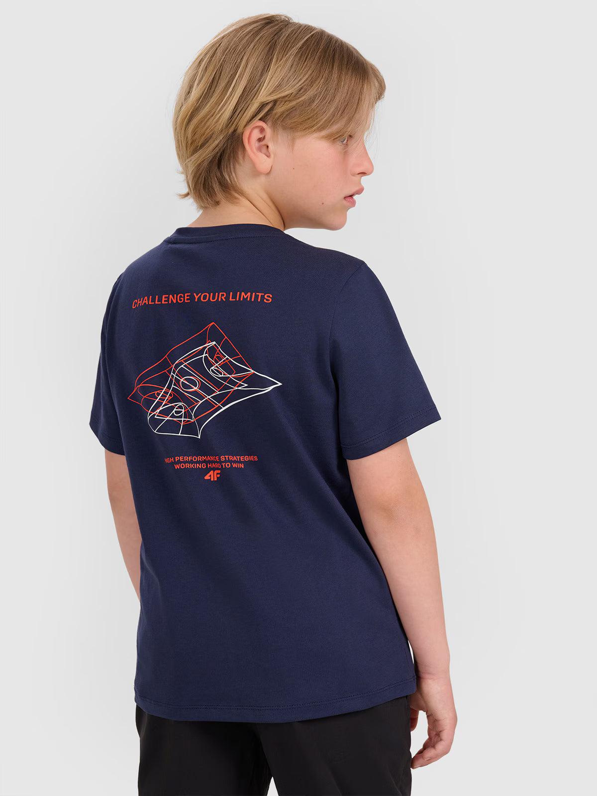 T-shirt regular z nadrukiem chłopięcy