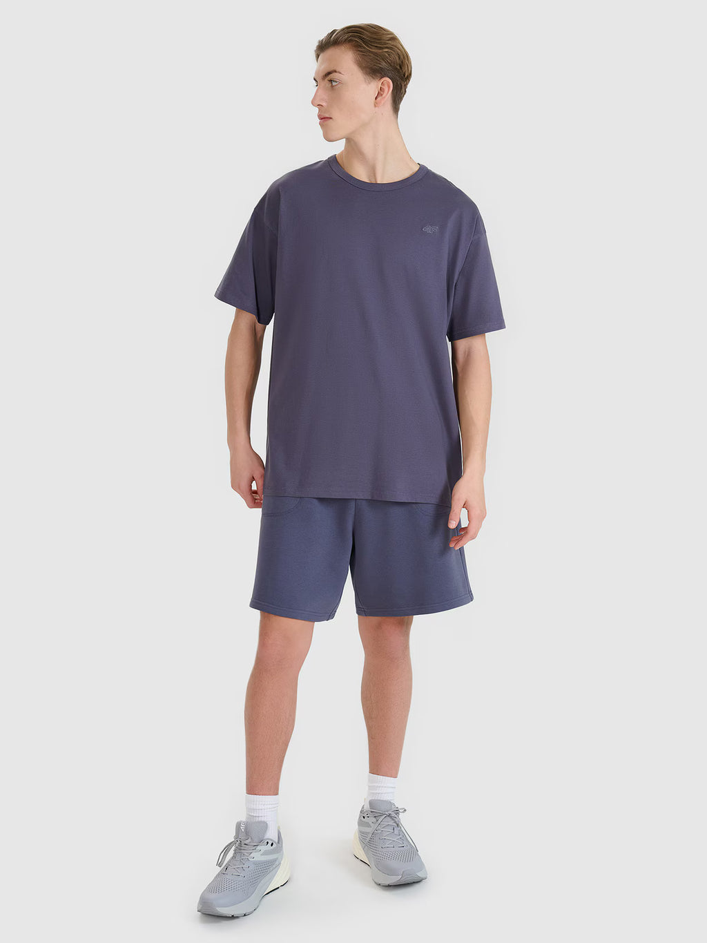 T-shirt oversize gładki uniseks