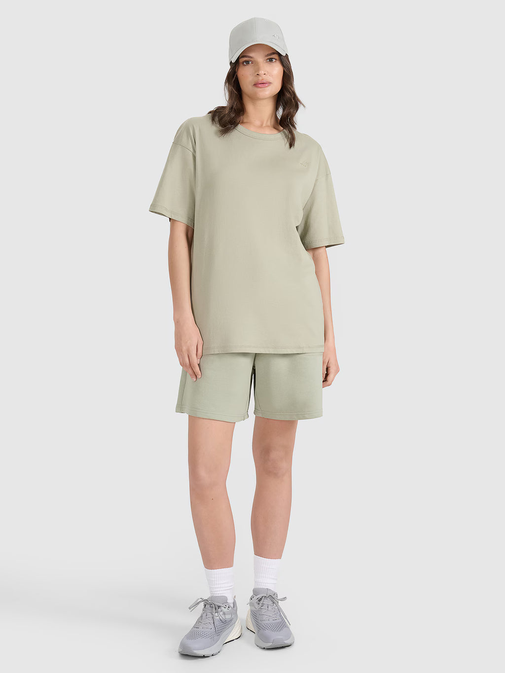 T-shirt oversize gładki uniseks