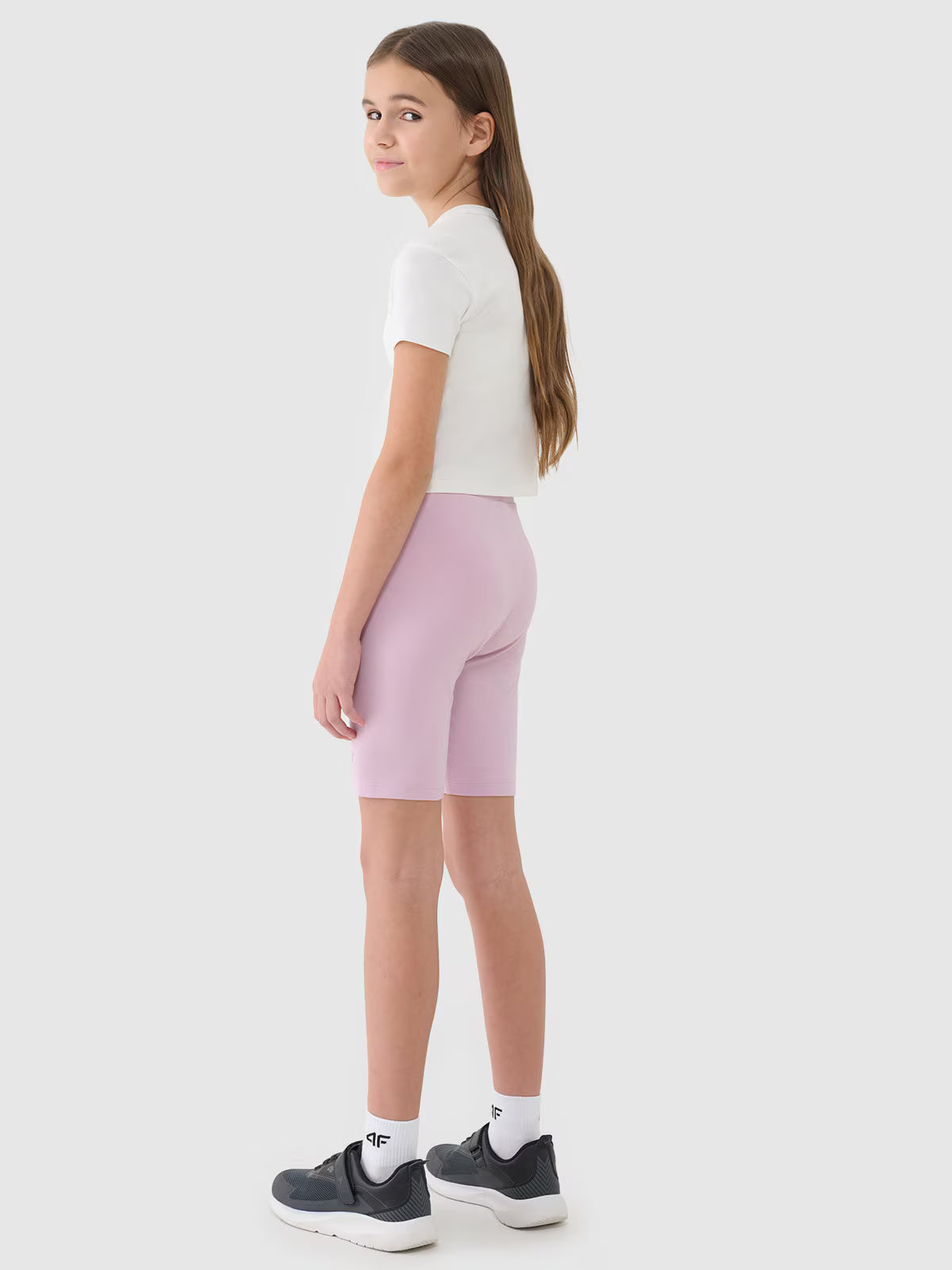 Legginsy kolarki dzianinowe dziewczęce