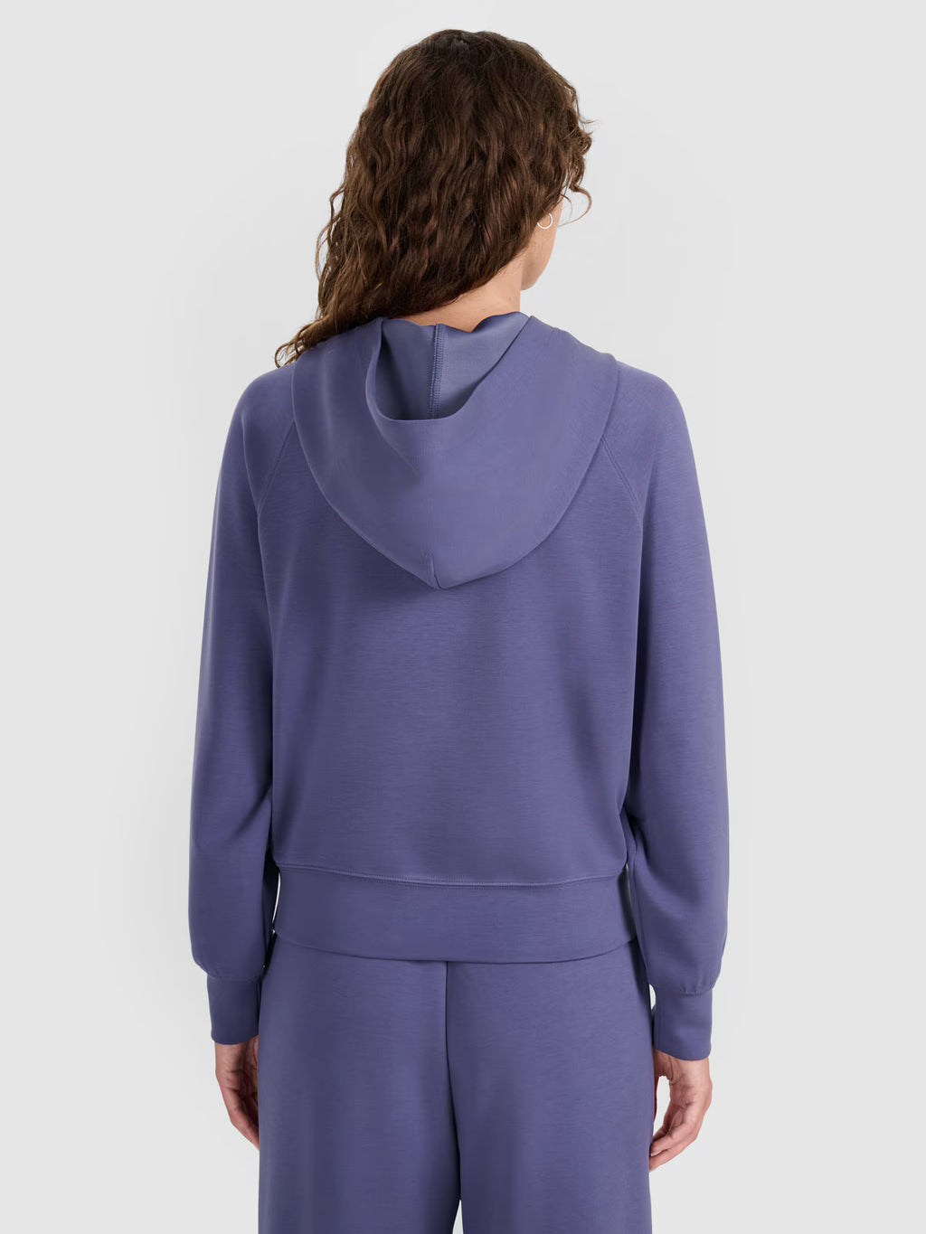 Bluza dresowa nierozpinana z modalem damska