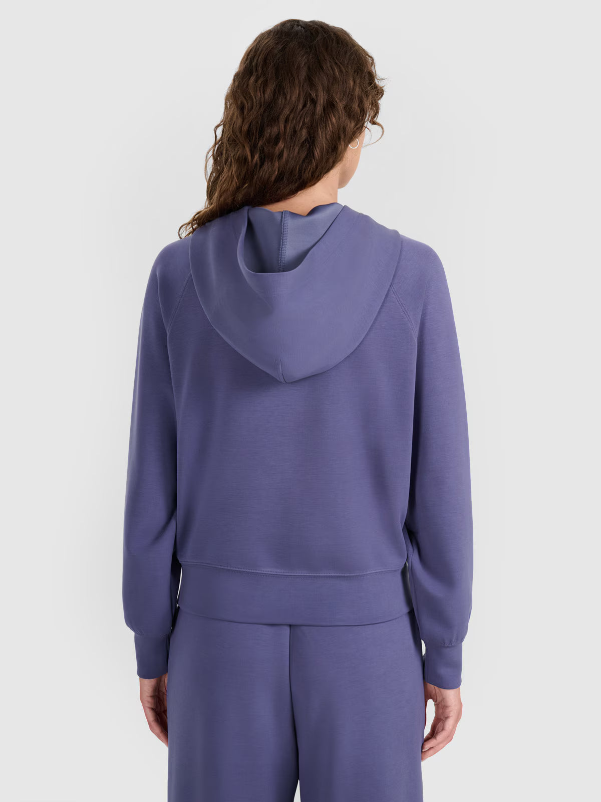 Bluza dresowa nierozpinana z modalem damska