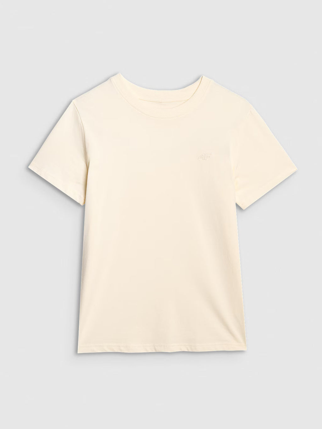 T-shirt regular gładki damski