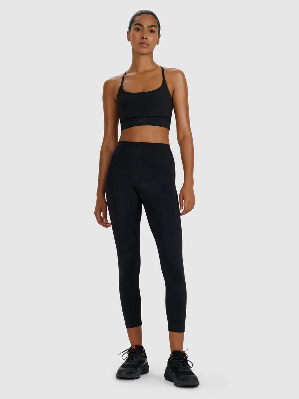 Legginsy treningowe 7/8 z wysokim stanem damskie