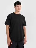 T-shirt oversize gładki męski