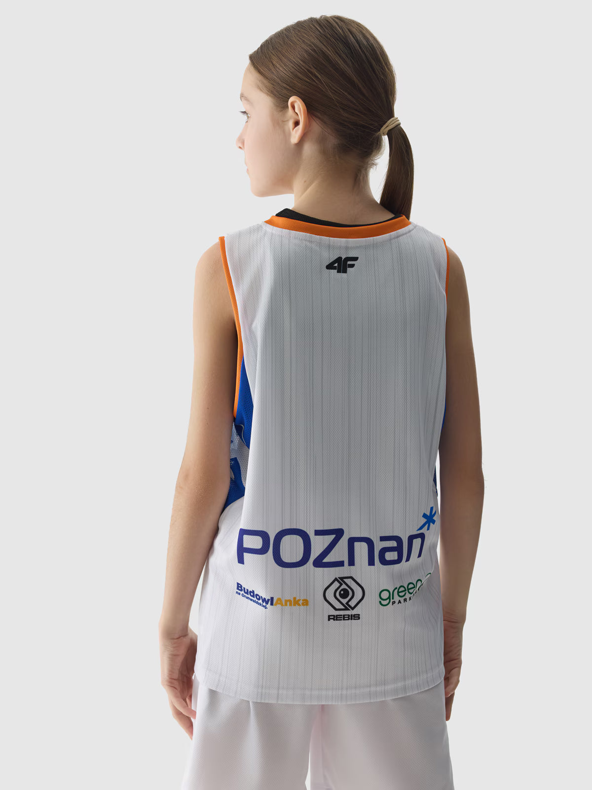 Tank top replika wyjazdowy z sezonu 2023/24 dziecięcy 4F Enea AZS Politechnika Poznań