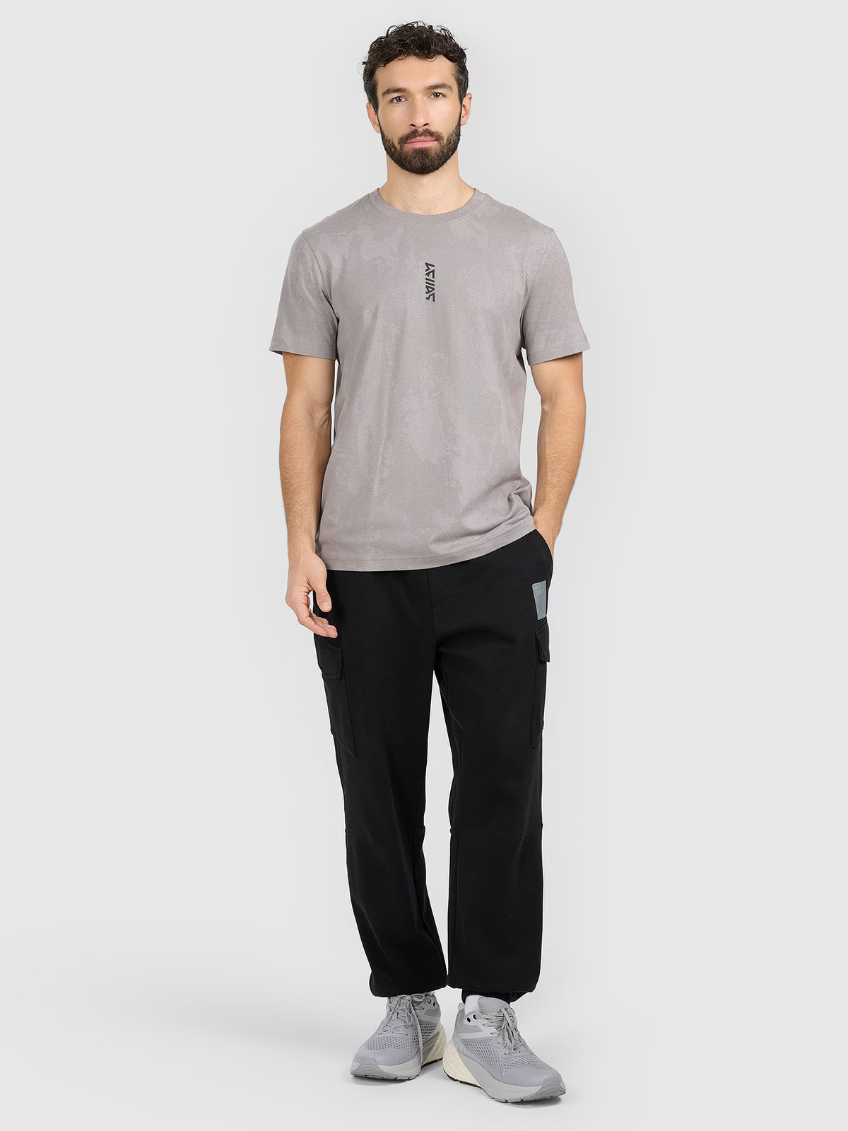 T-shirt regular z nadrukiem męski