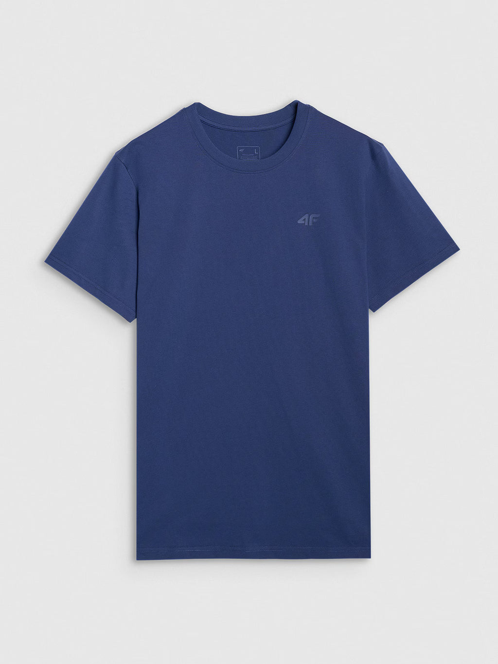 T-shirt regular gładki męski