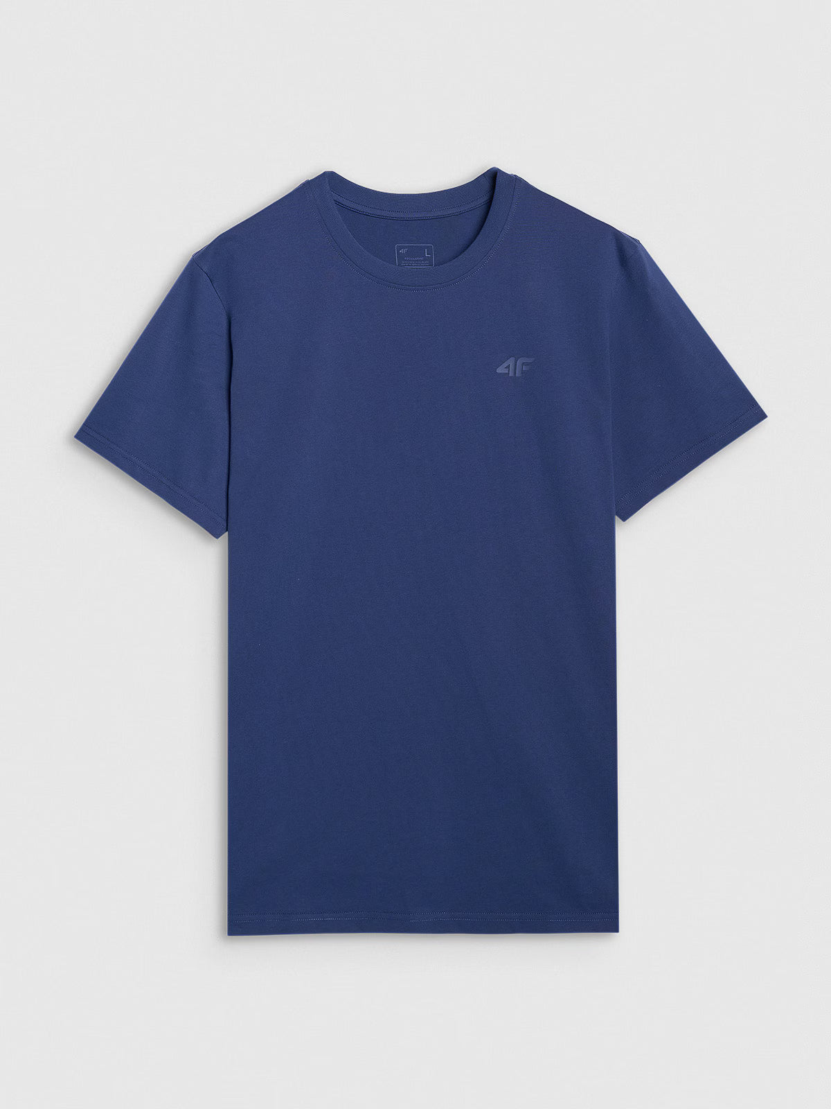 T-shirt regular gładki męski