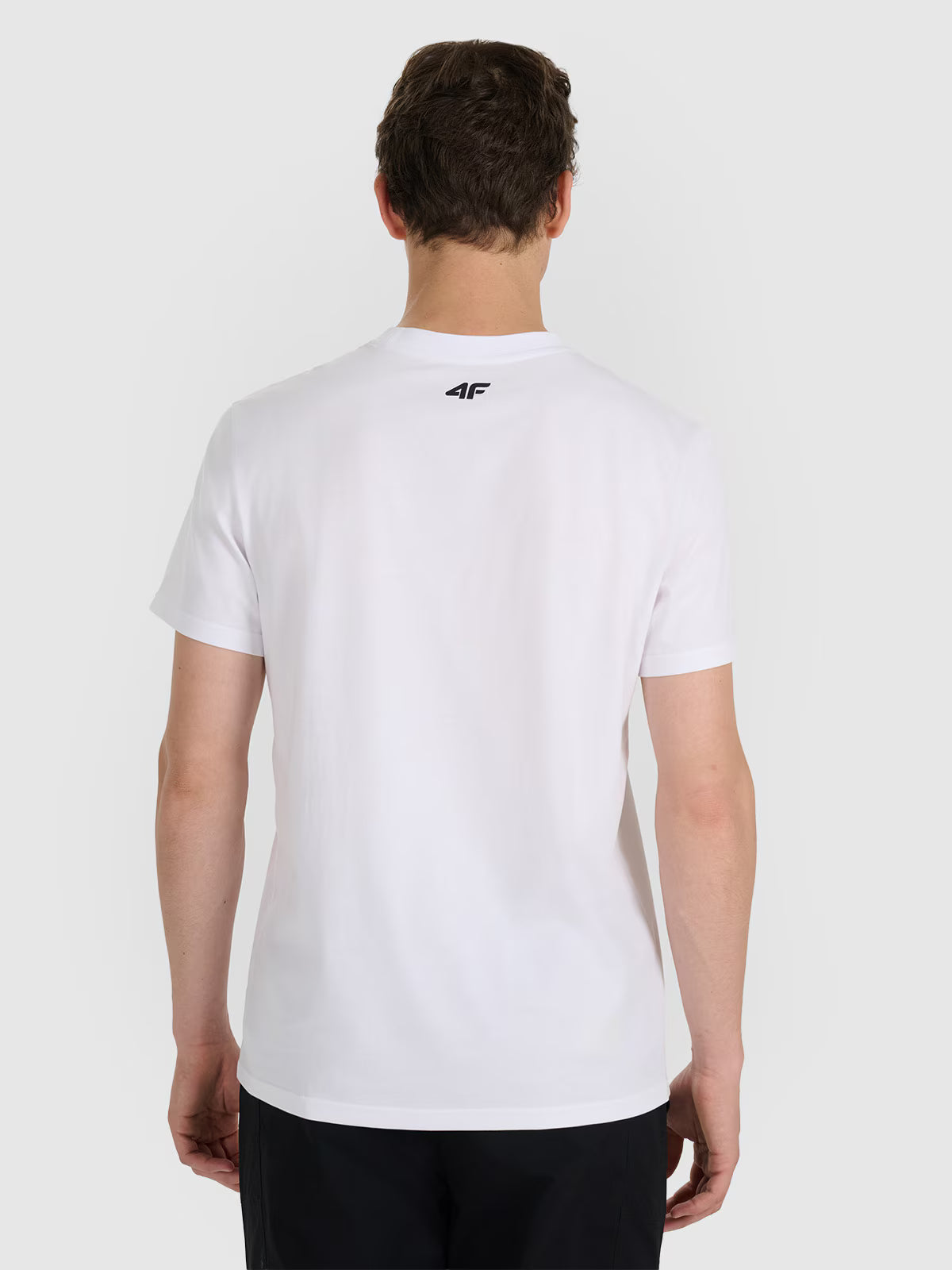 T-shirt regular z nadrukiem męski