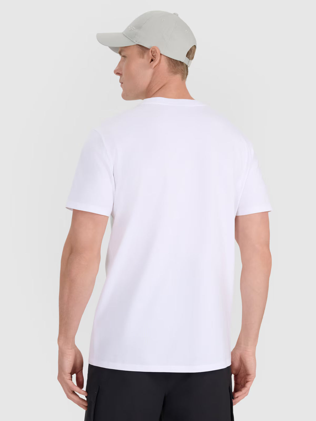 T-shirt regular z nadrukiem męski