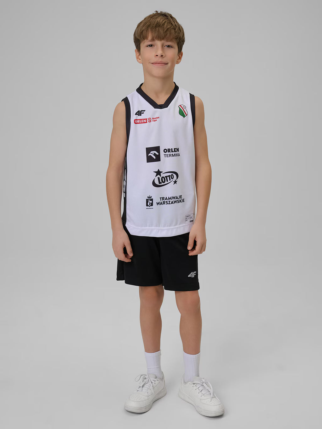Koszulka meczowa replika domowa z sezonu 2025/26 dziecięca 4F x Legia Warszawa