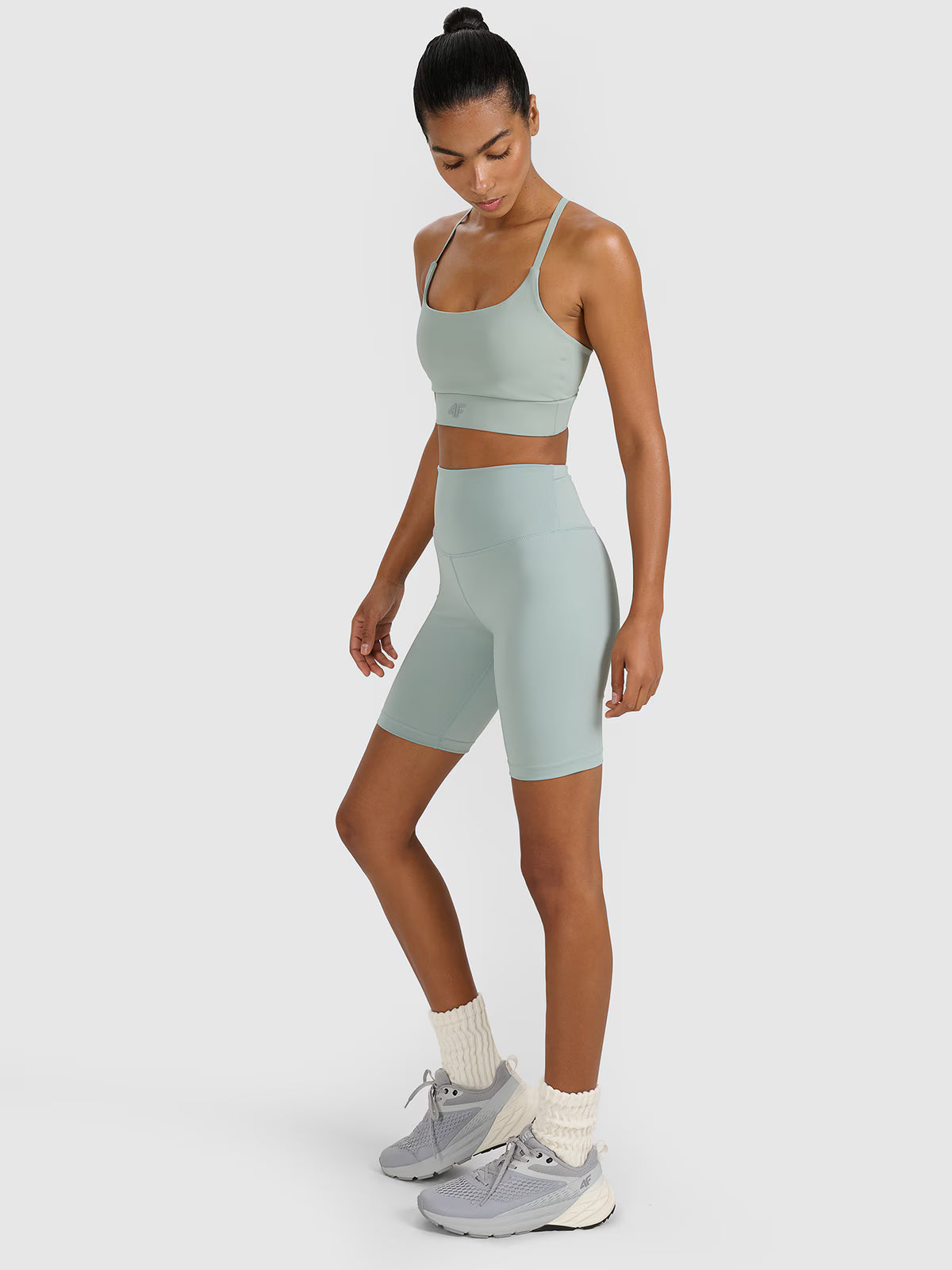Legginsy kolarki treningowe damskie