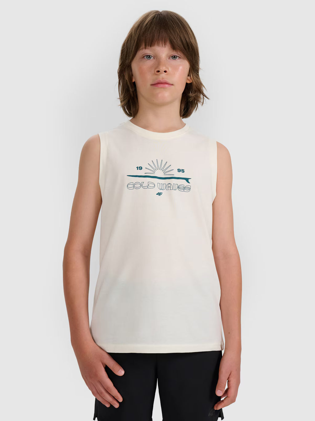 Tank top regular z nadrukiem chłopięcy