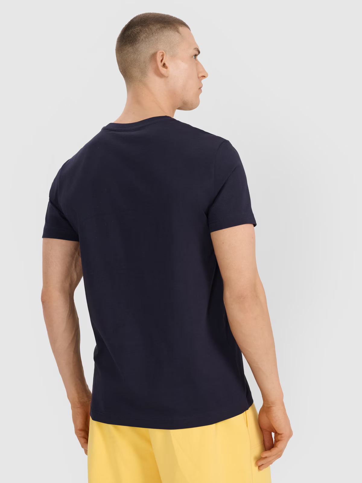 T-shirt regular z nadrukiem męski