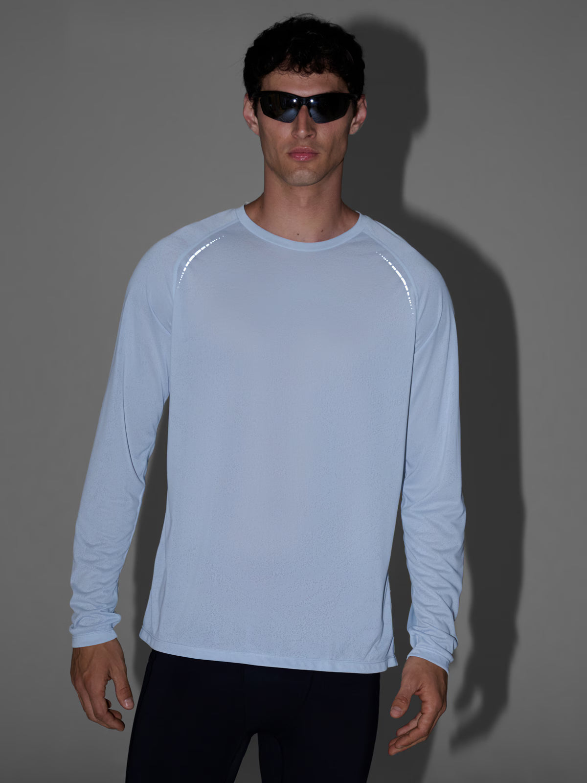 Longsleeve do biegania szybkoschnący męski