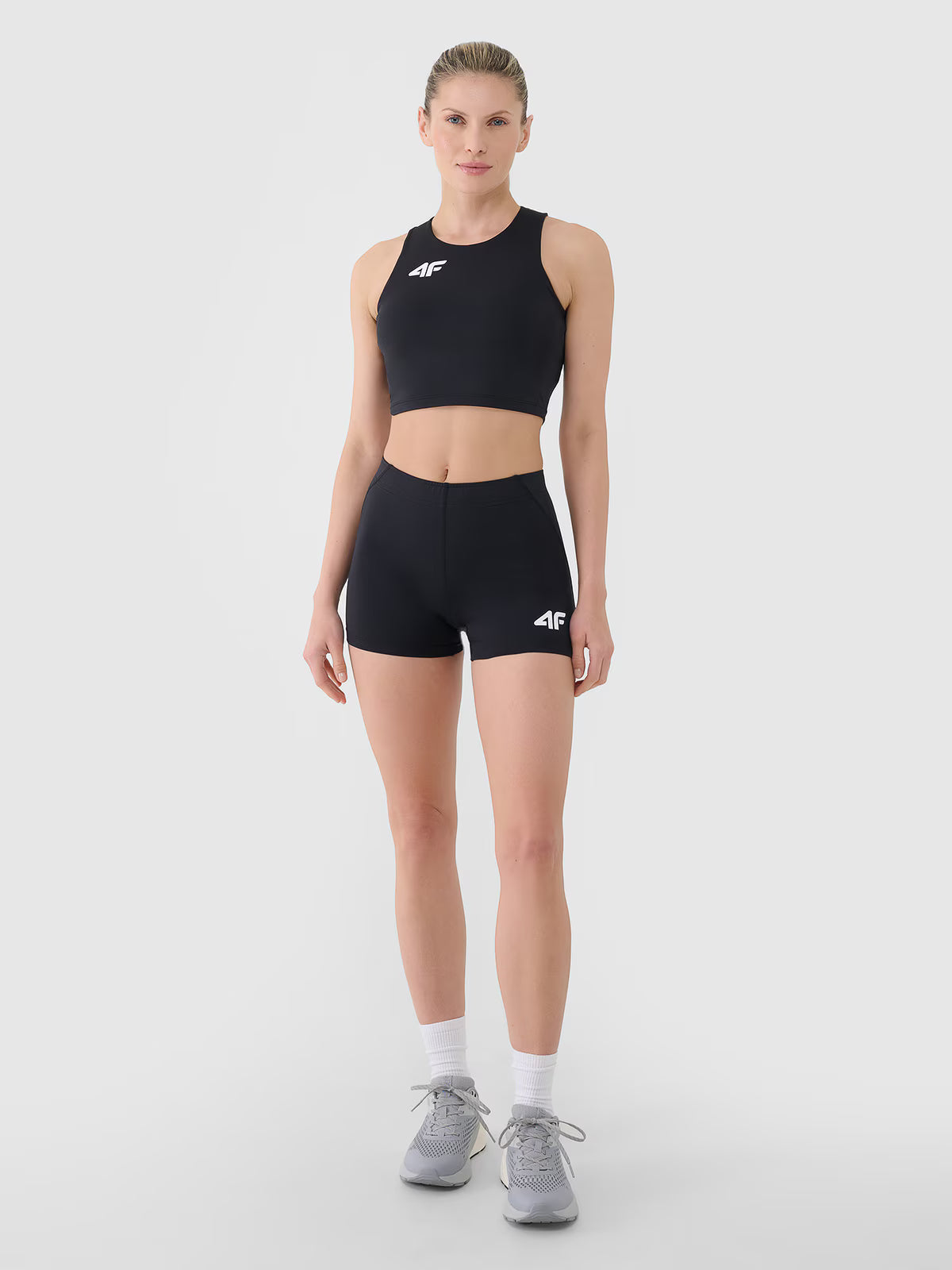 Legginsy krótkie treningowe damskie
