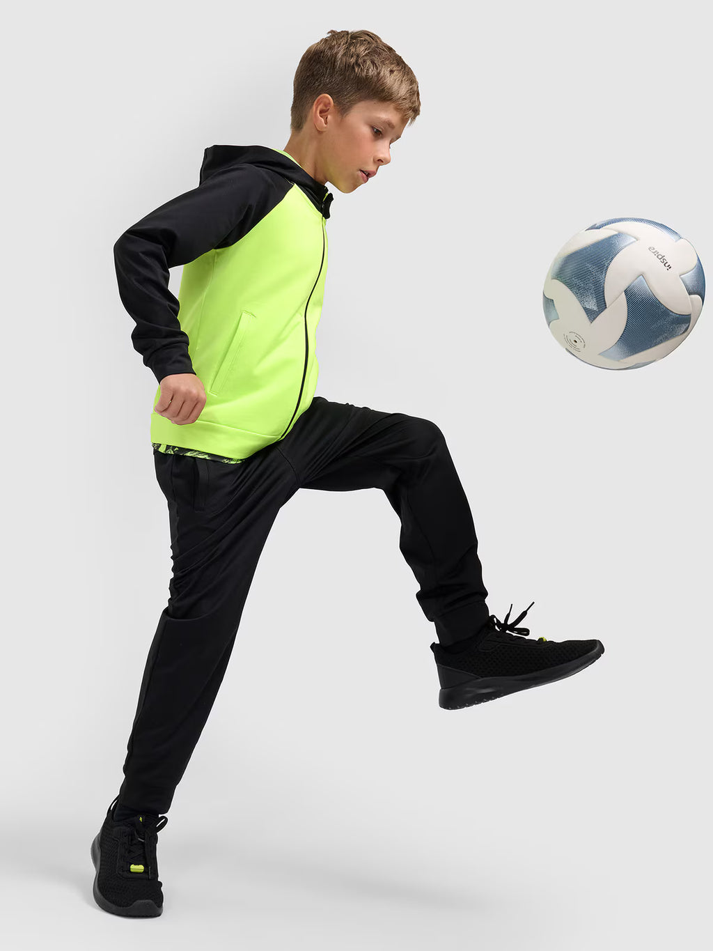 T-shirt sportowy szybkoschnący chłopięcy