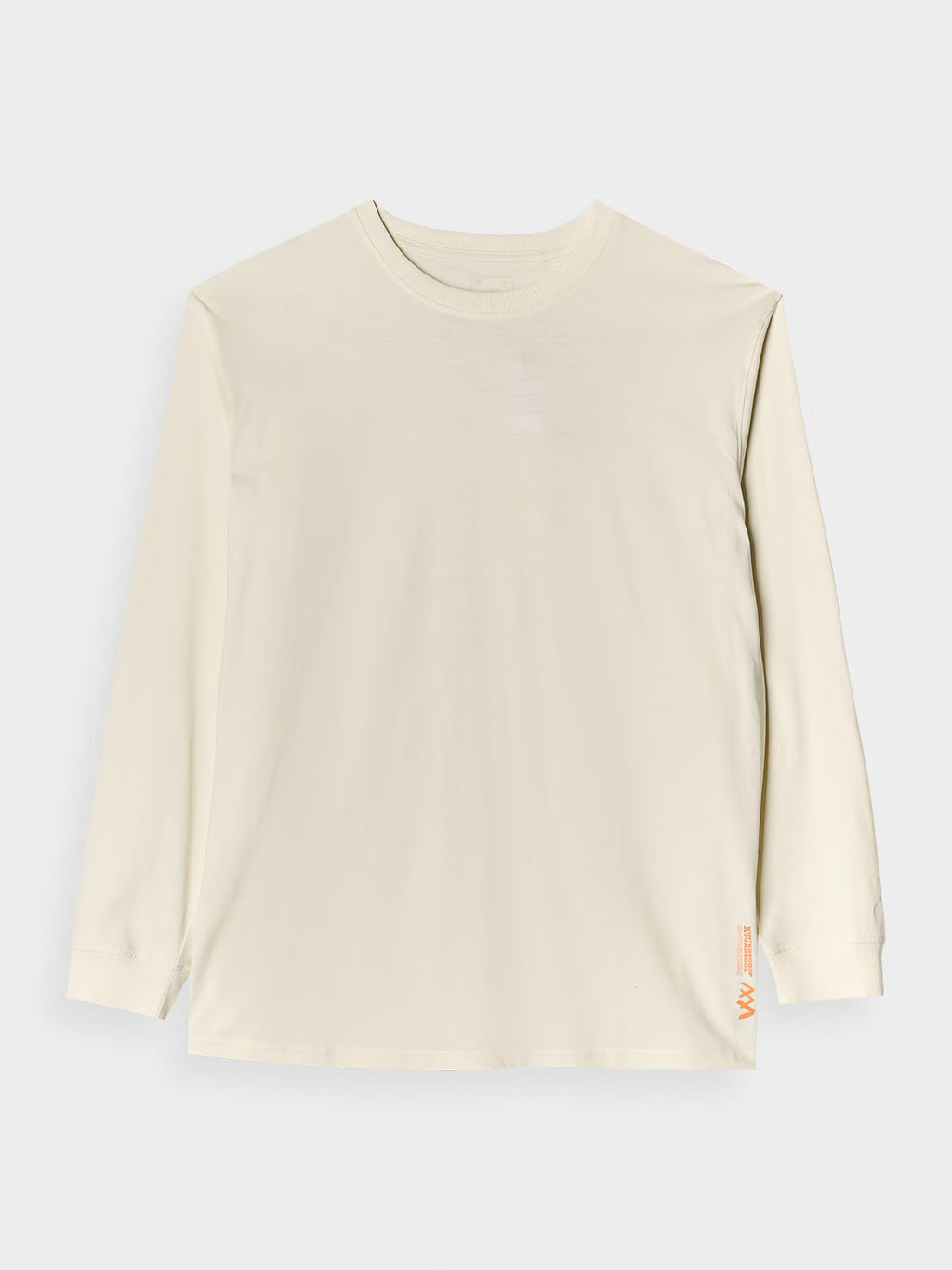 Longsleeve oversize z nadrukiem męski