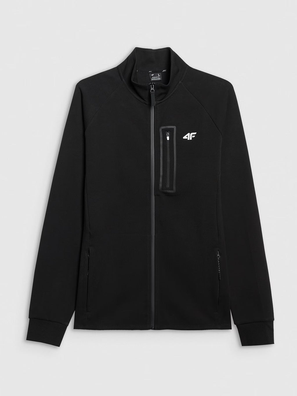 Bluza dresowa rozpinana bez kaptura męska