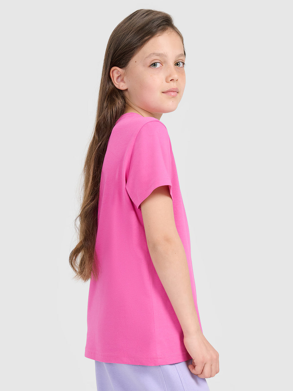 T-shirt regular z nadrukiem dziewczęcy