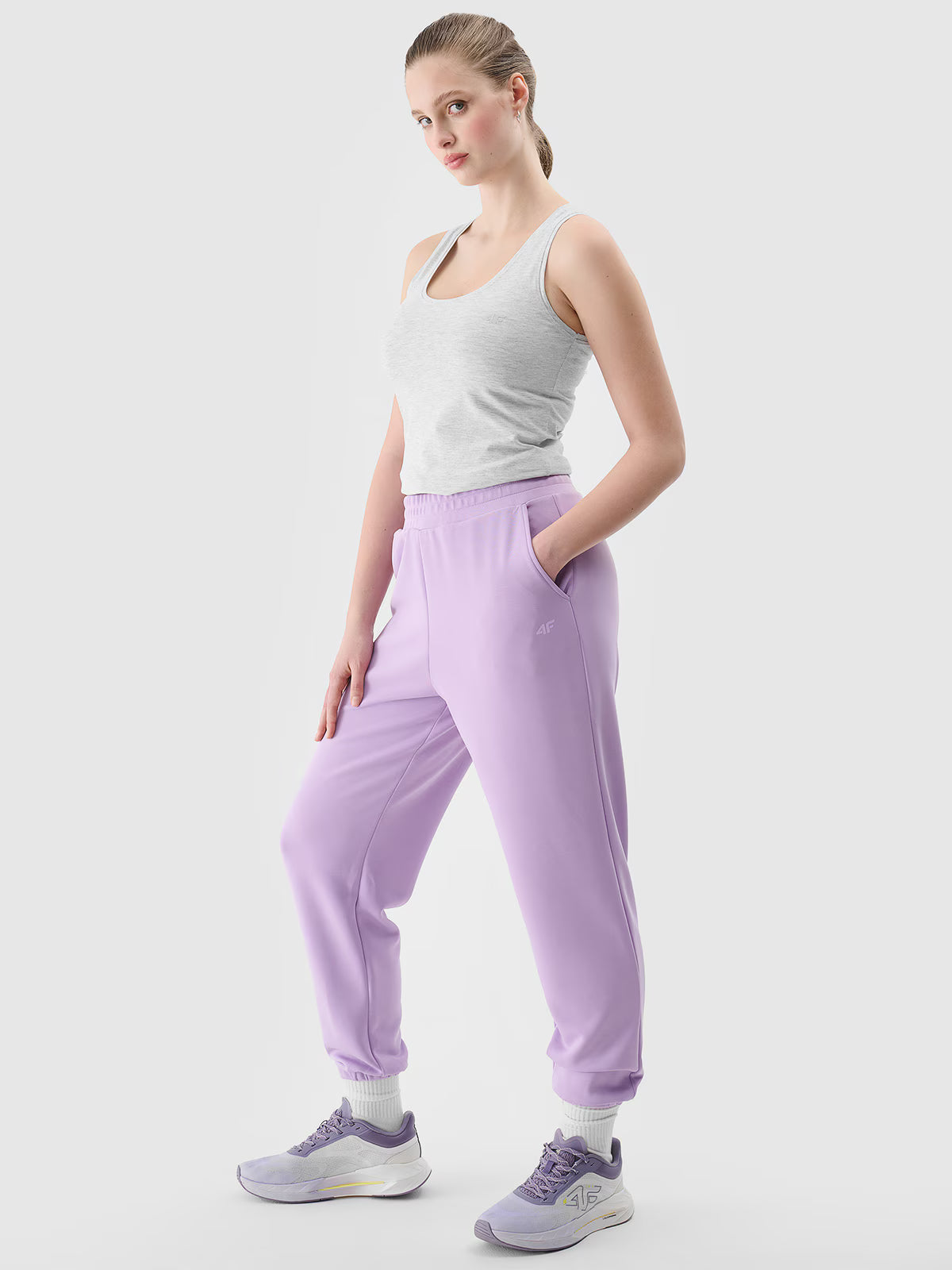 Top slim gładki damski
