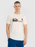 T-shirt regular z nadrukiem męski