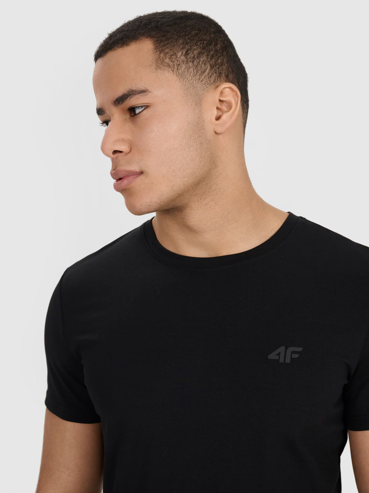 T-shirt slim gładki męski (2-pack)