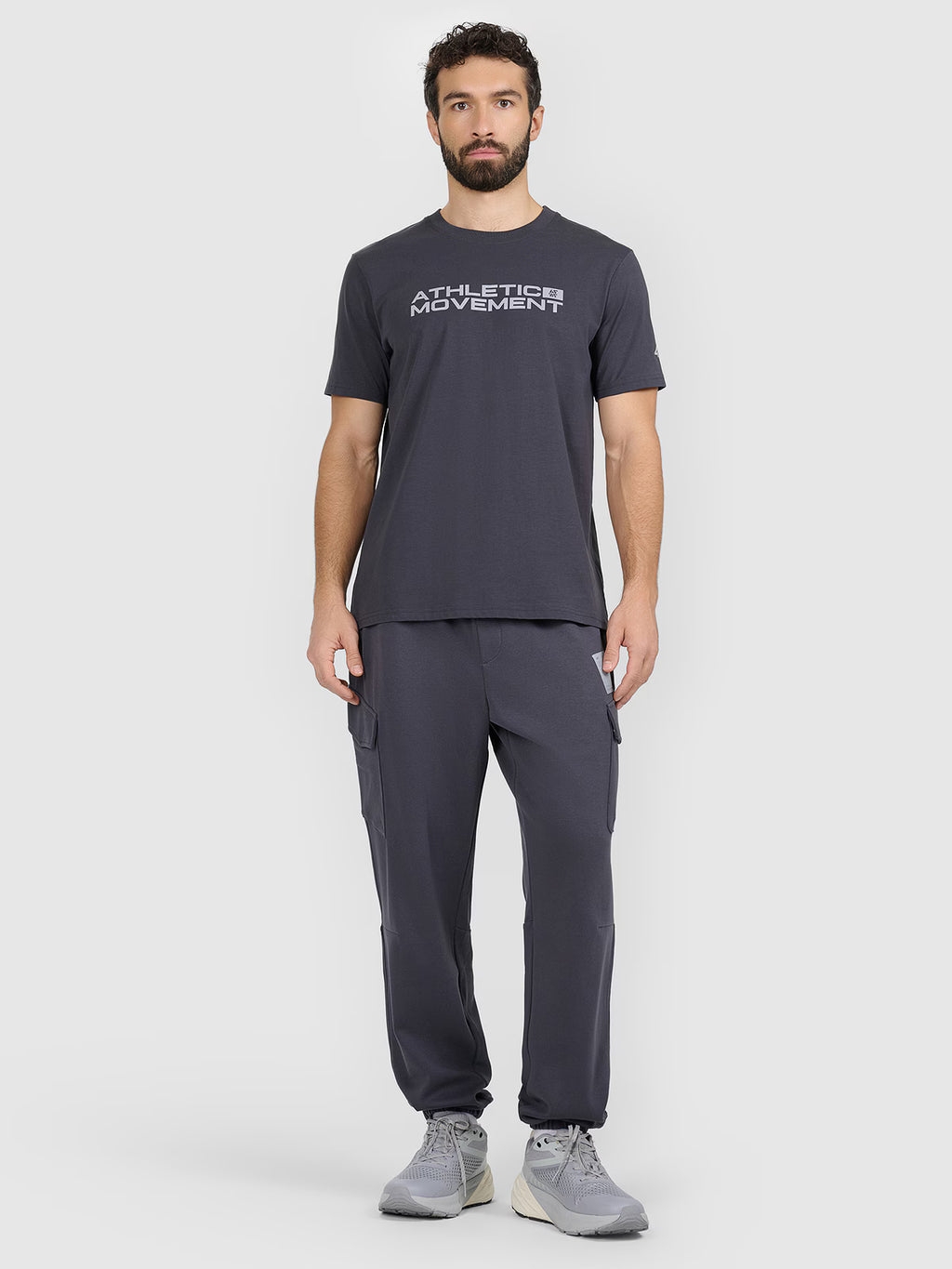 T-shirt regular z nadrukiem męski