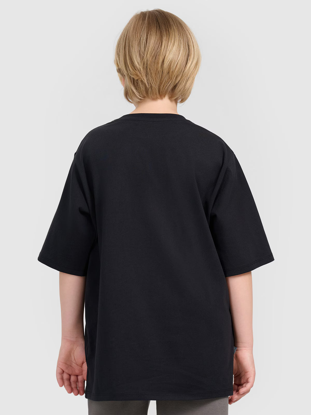 T-shirt oversize z nadrukiem chłopięcy