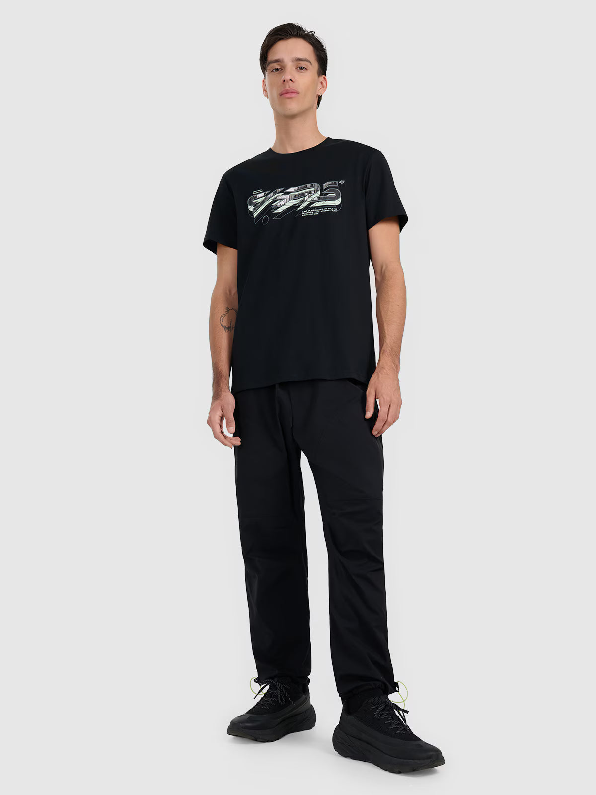 T-shirt regular z nadrukiem męski