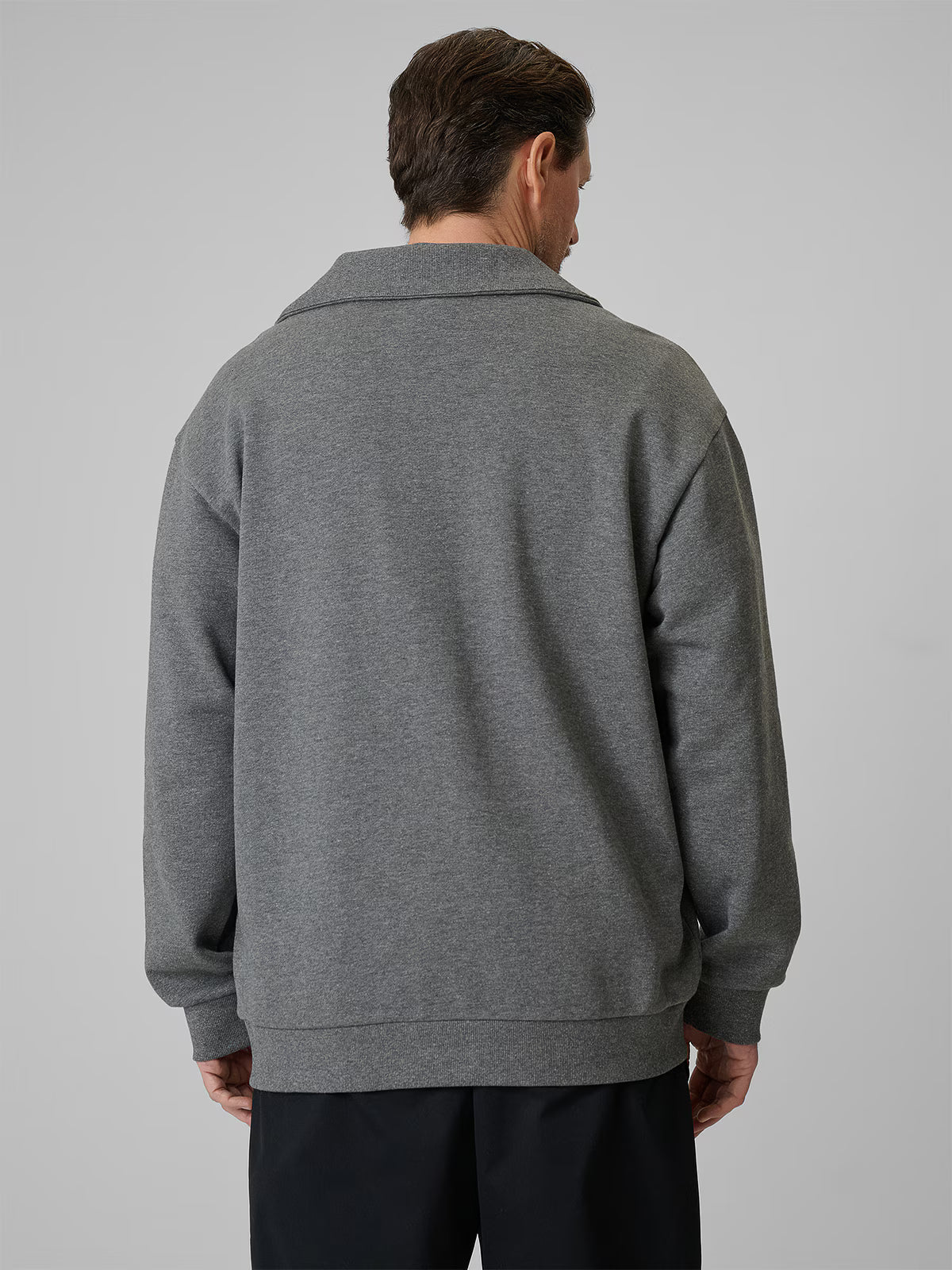 Bluza dresowa regular bez kaptura męska
