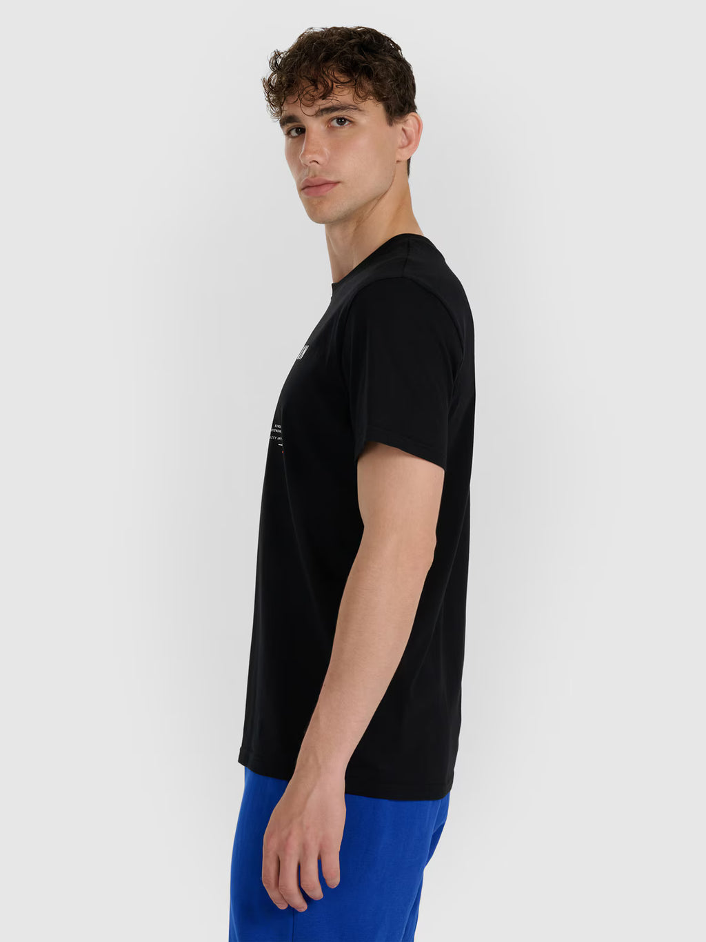 T-shirt regular z nadrukiem męski