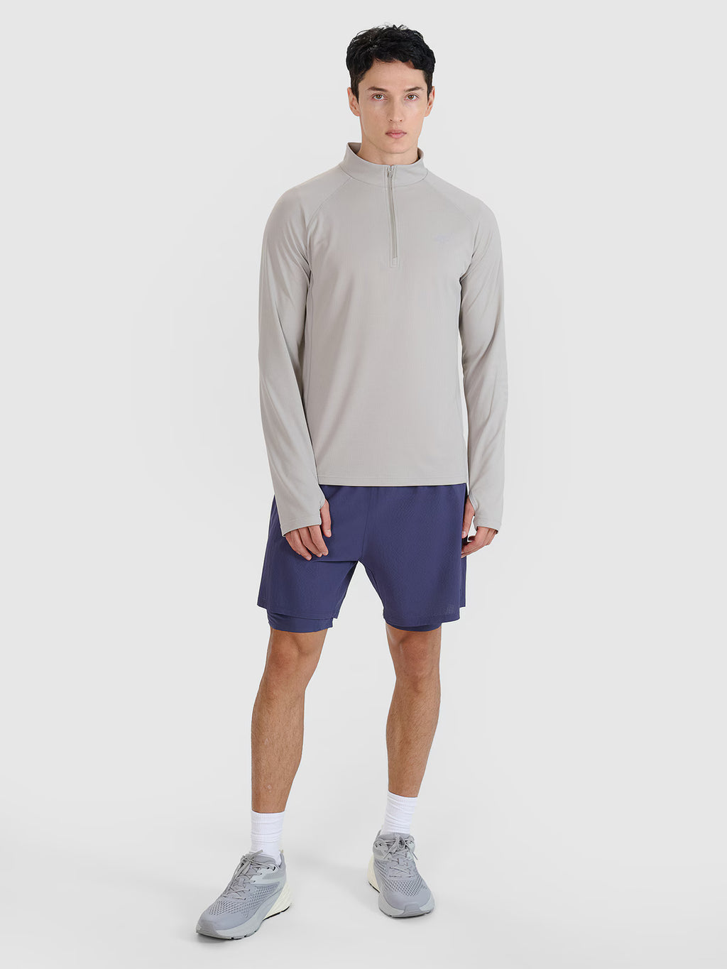 Longsleeve do biegania w terenie szybkoschnący męski