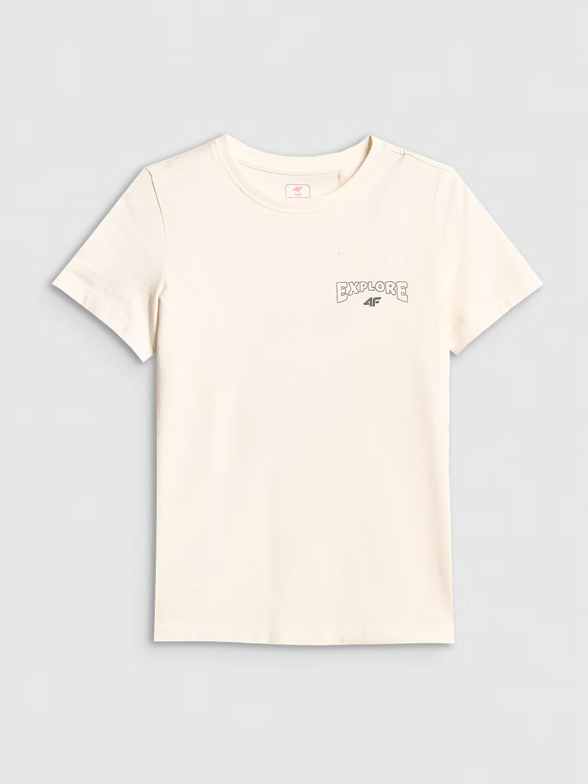 T-shirt regular z nadrukiem dziewczęcy