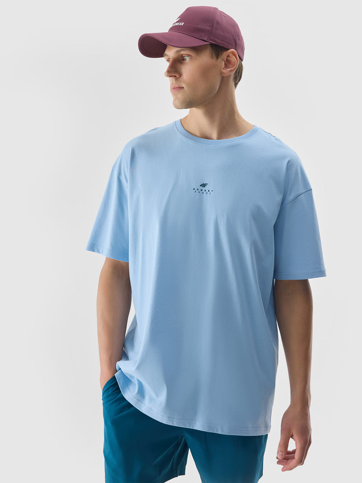 T-shirt z nadrukiem męski