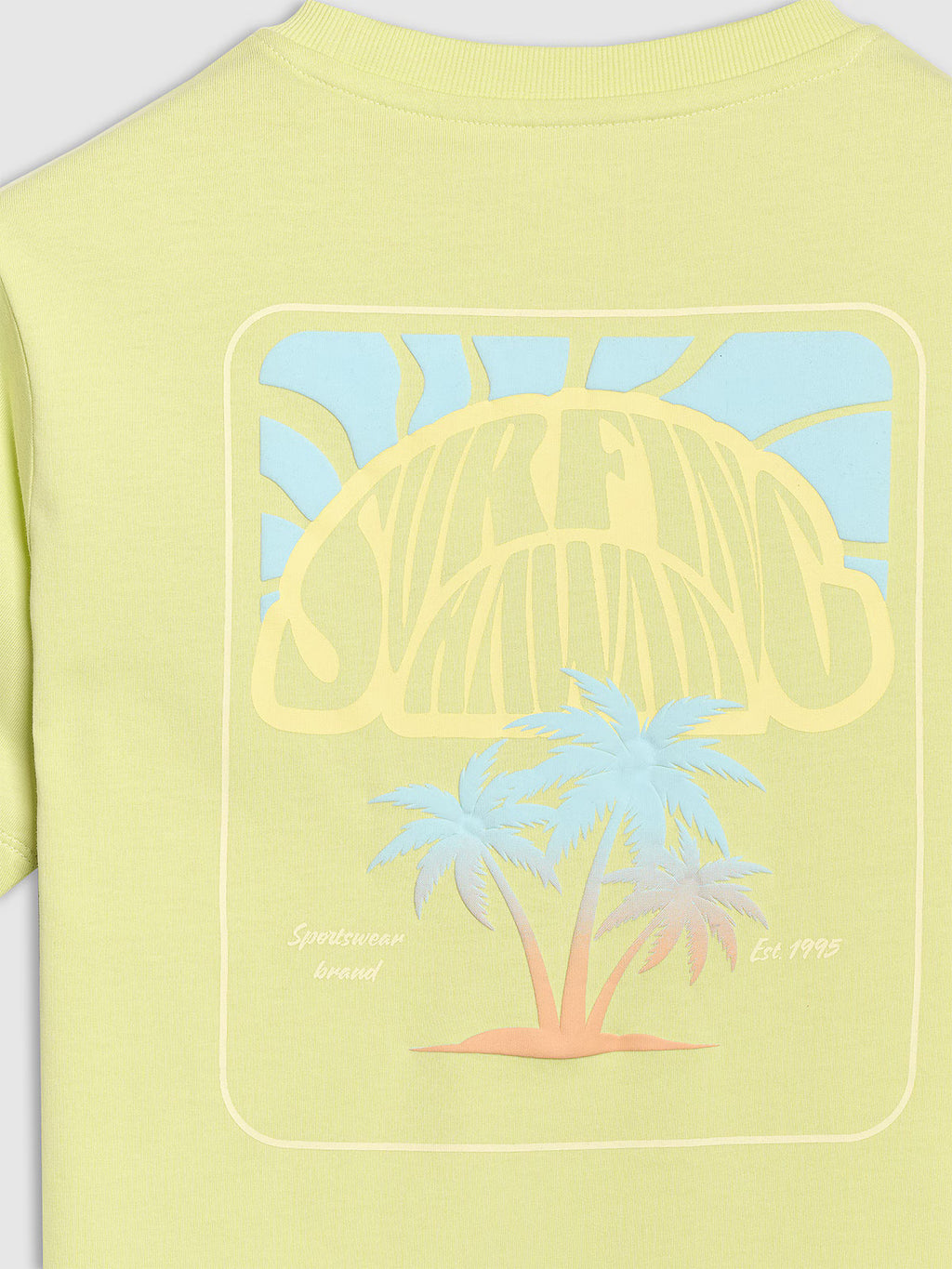 T-shirt oversize z nadrukiem damski