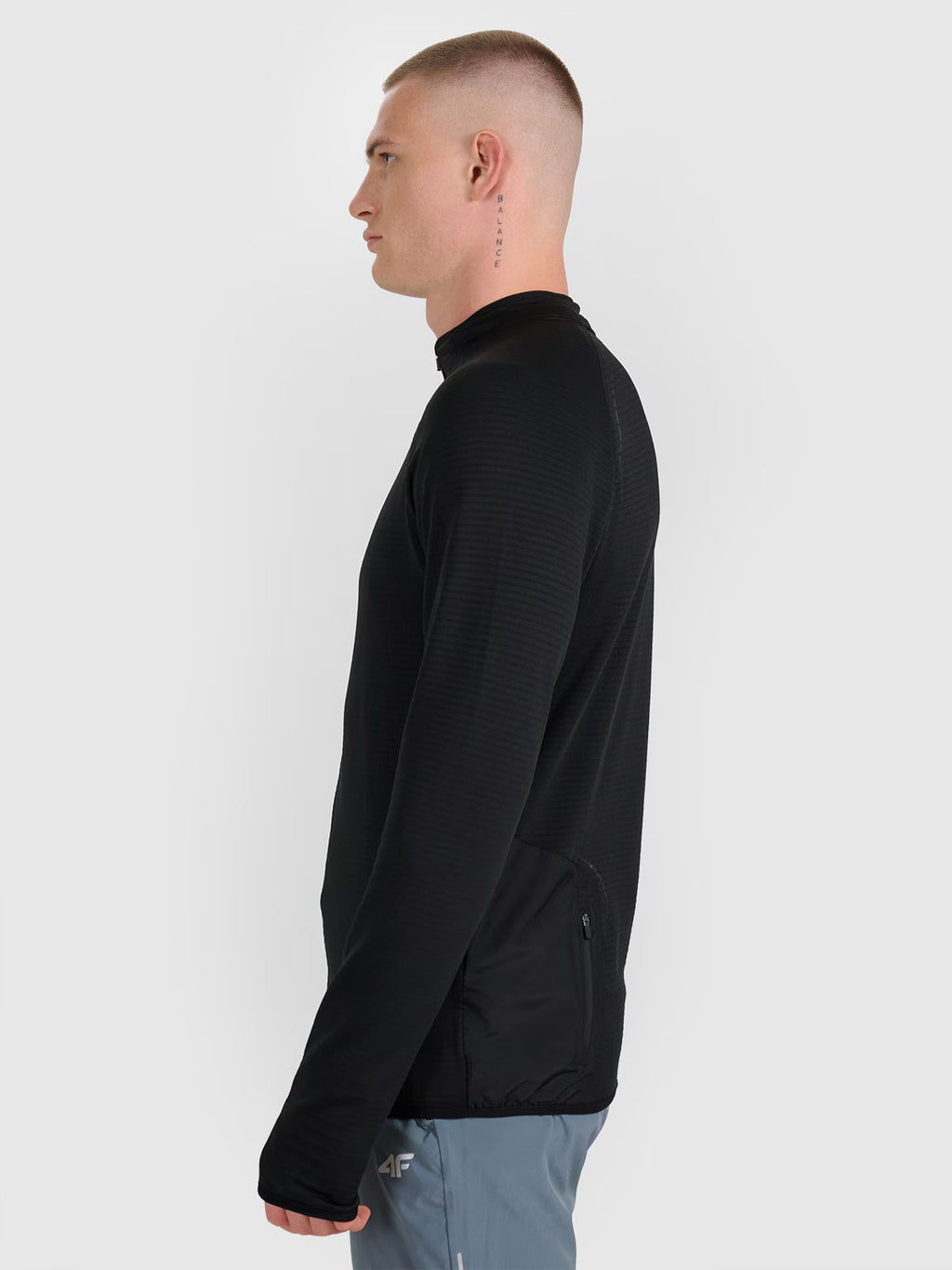 Bluza do biegania regular szybkoschnąca męska