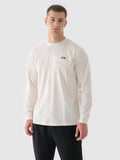 Longsleeve oversize z nadrukiem męski