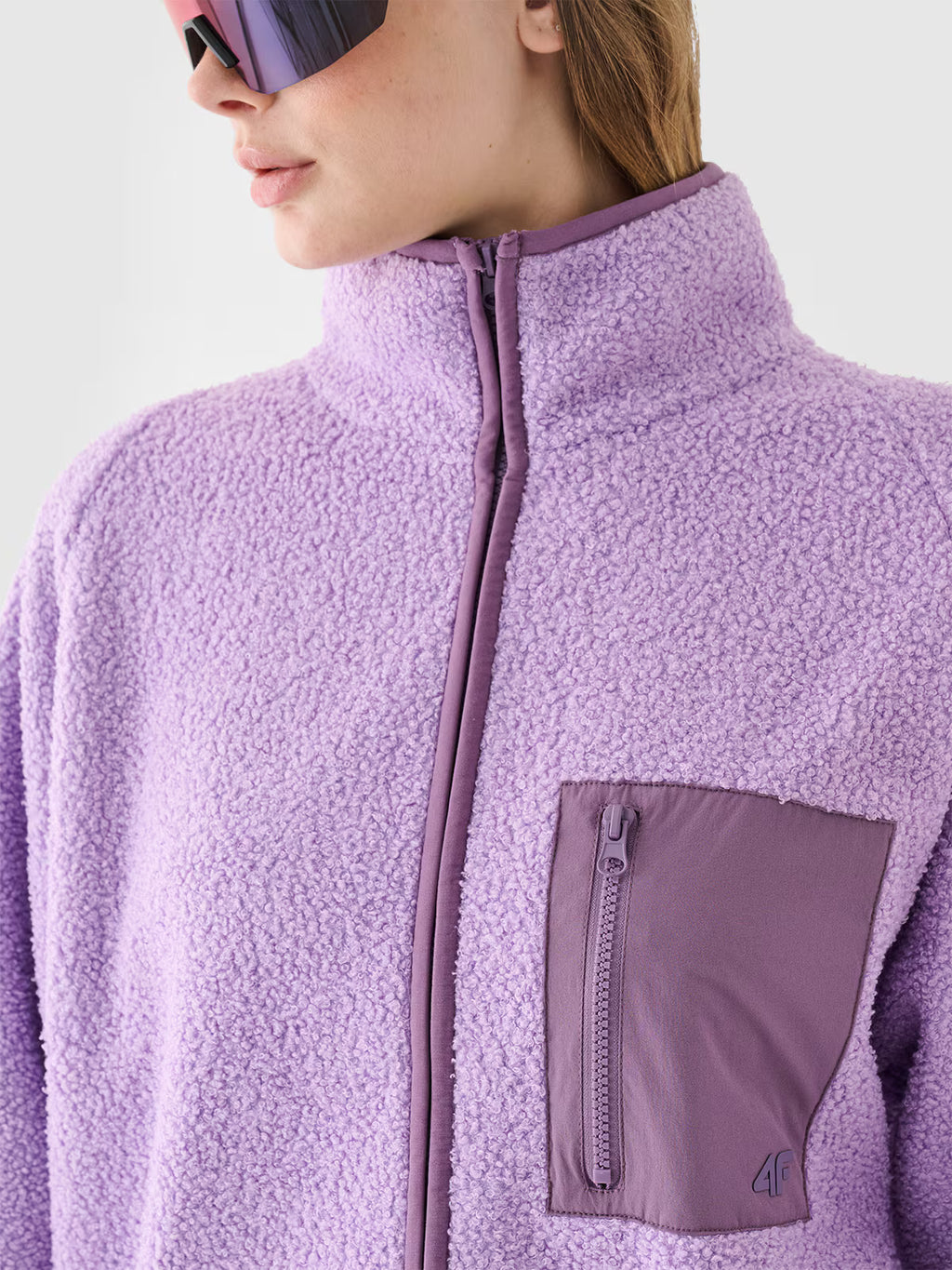 Polar sherpa ze stójką damski