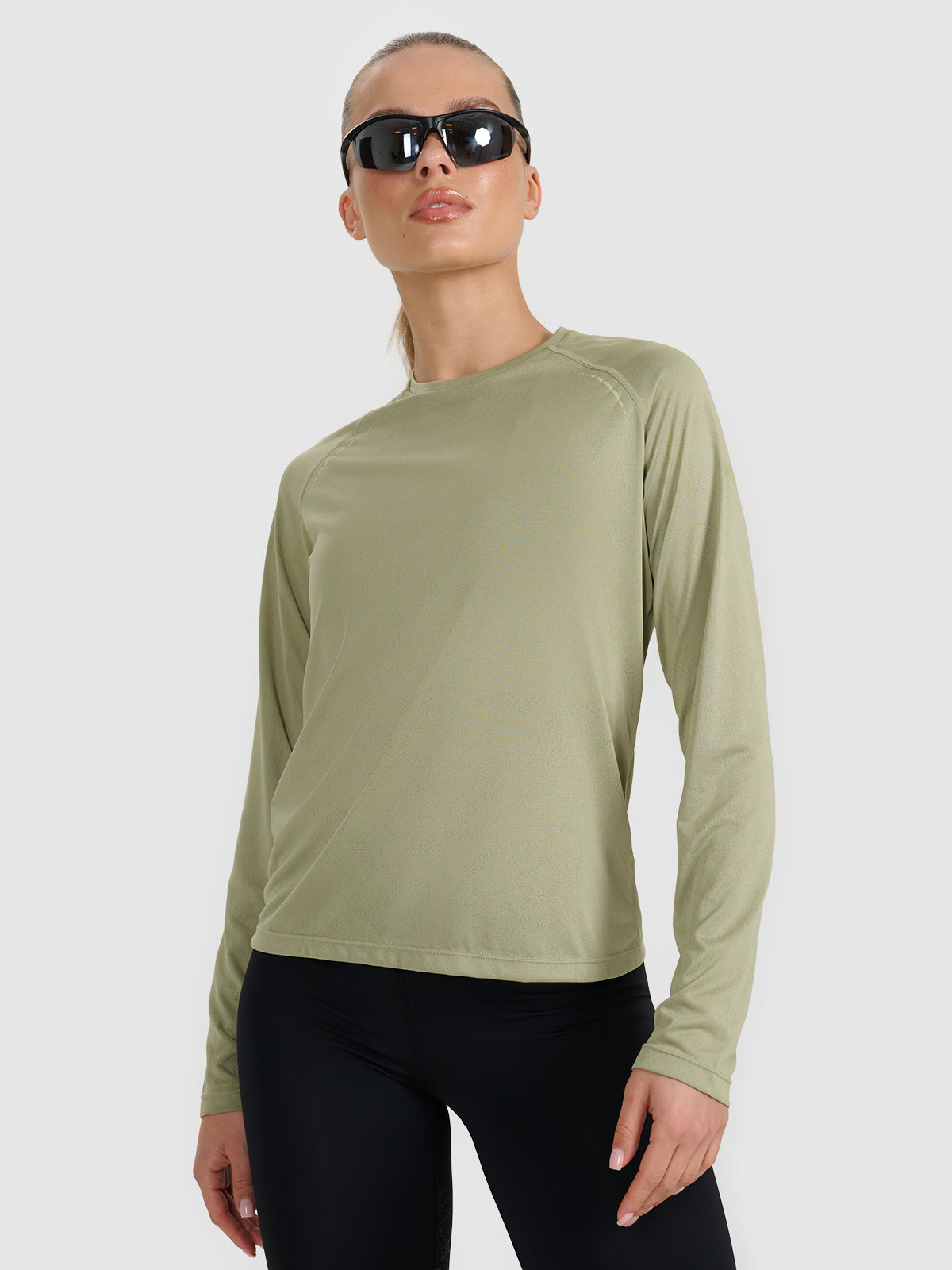Longsleeve do biegania w terenie szybkoschnący damski