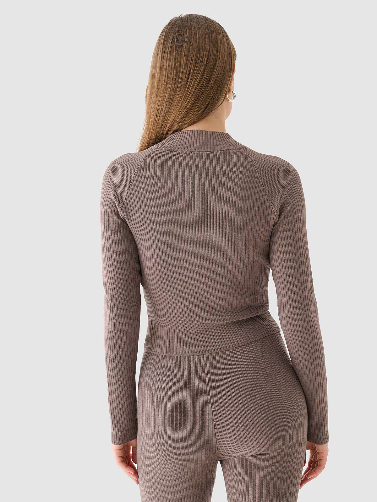 Sweter rozpinany z wiskozą damski Outhorn