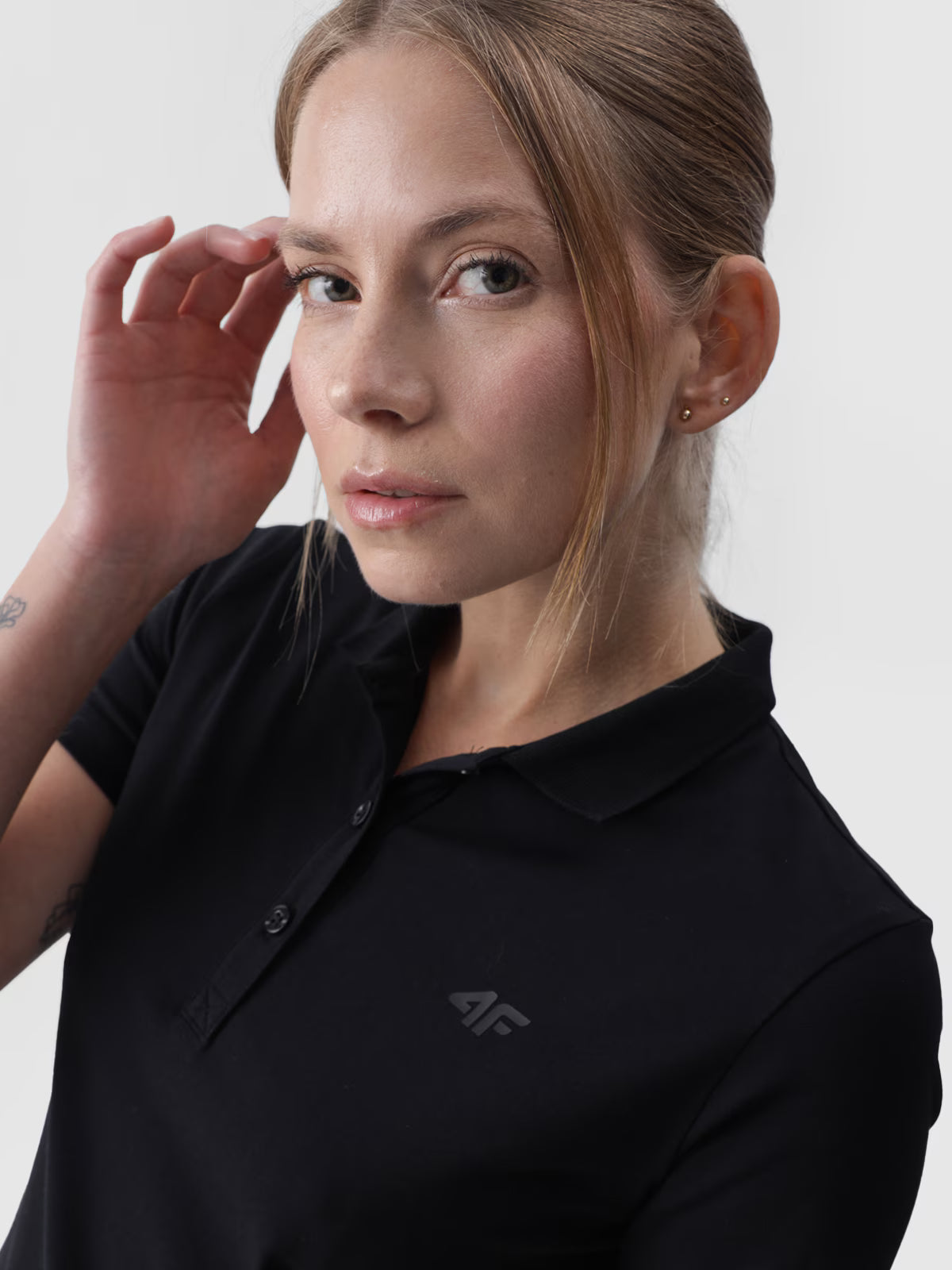 Koszulka polo slim damska