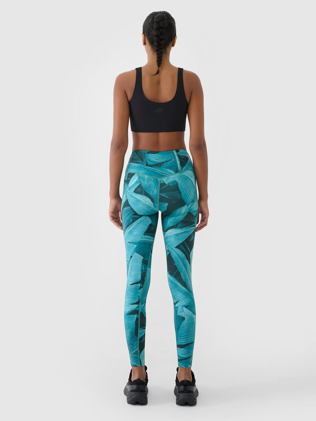 Legginsy treningowe z wysokim stanem damskie
