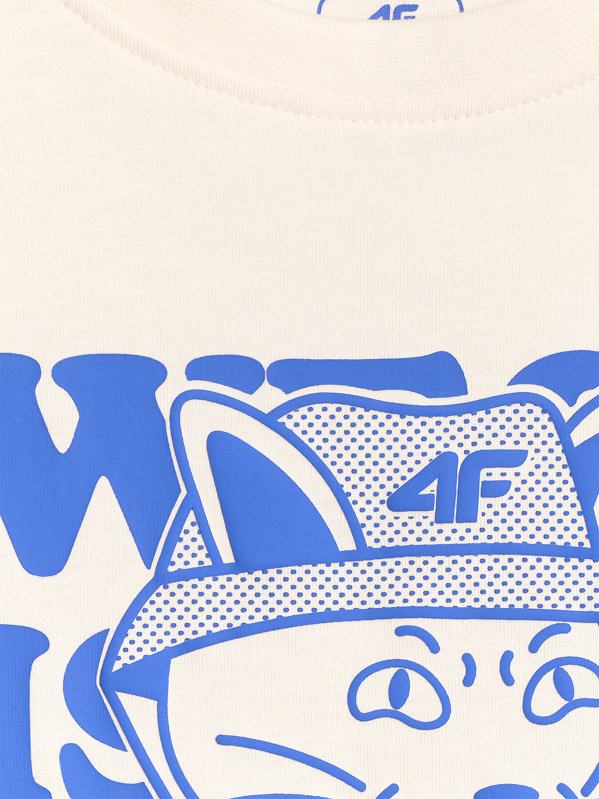 T-shirt loose z nadrukiem chłopięcy