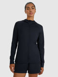 Bluza treningowa slim z kapturem damska