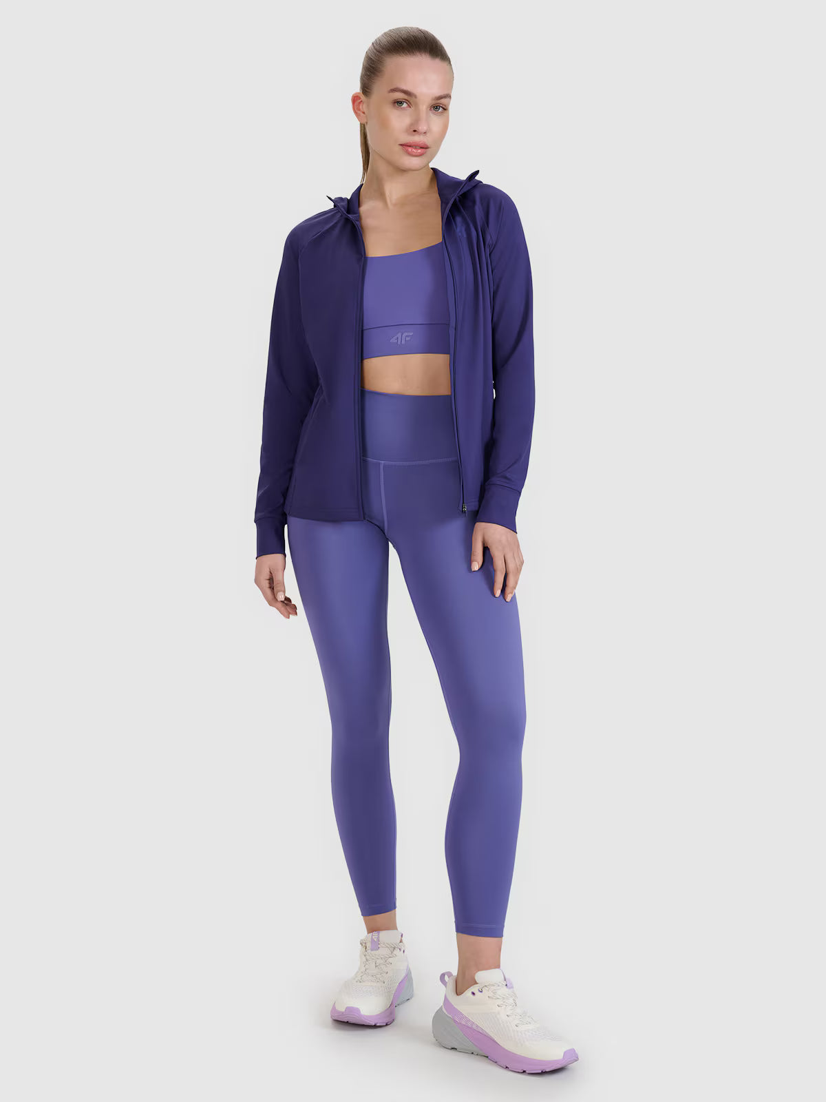 Bluza treningowa regular szybkoschnąca damska