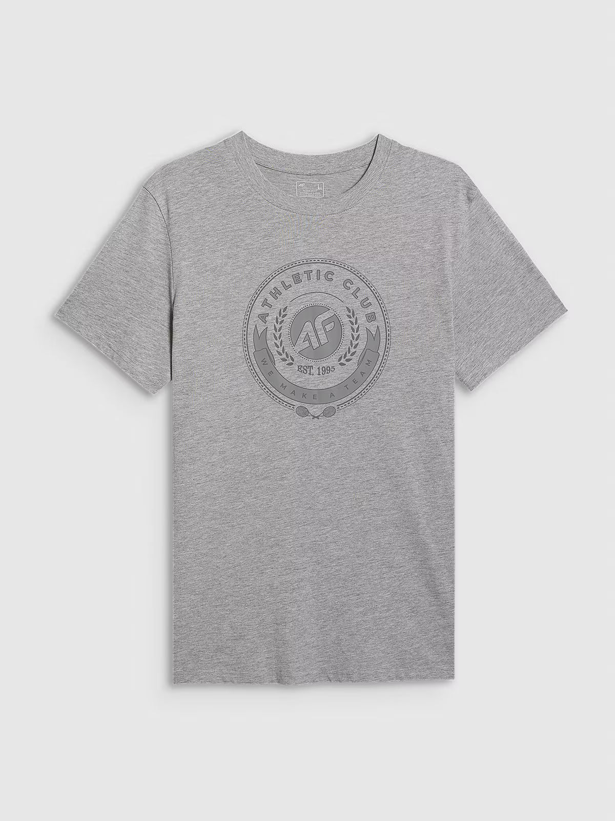 T-shirt regular z nadrukiem męski